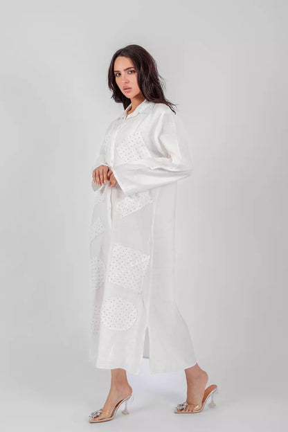 Bling shirt dress