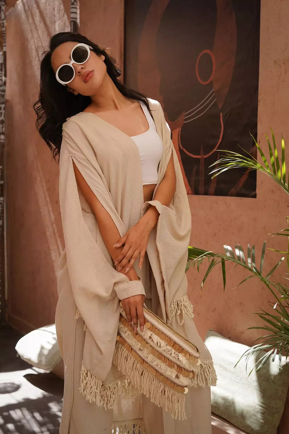 Boho tassel set