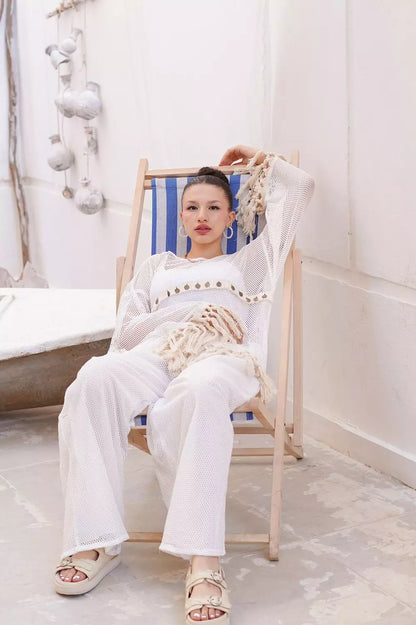 Mesh macrame set