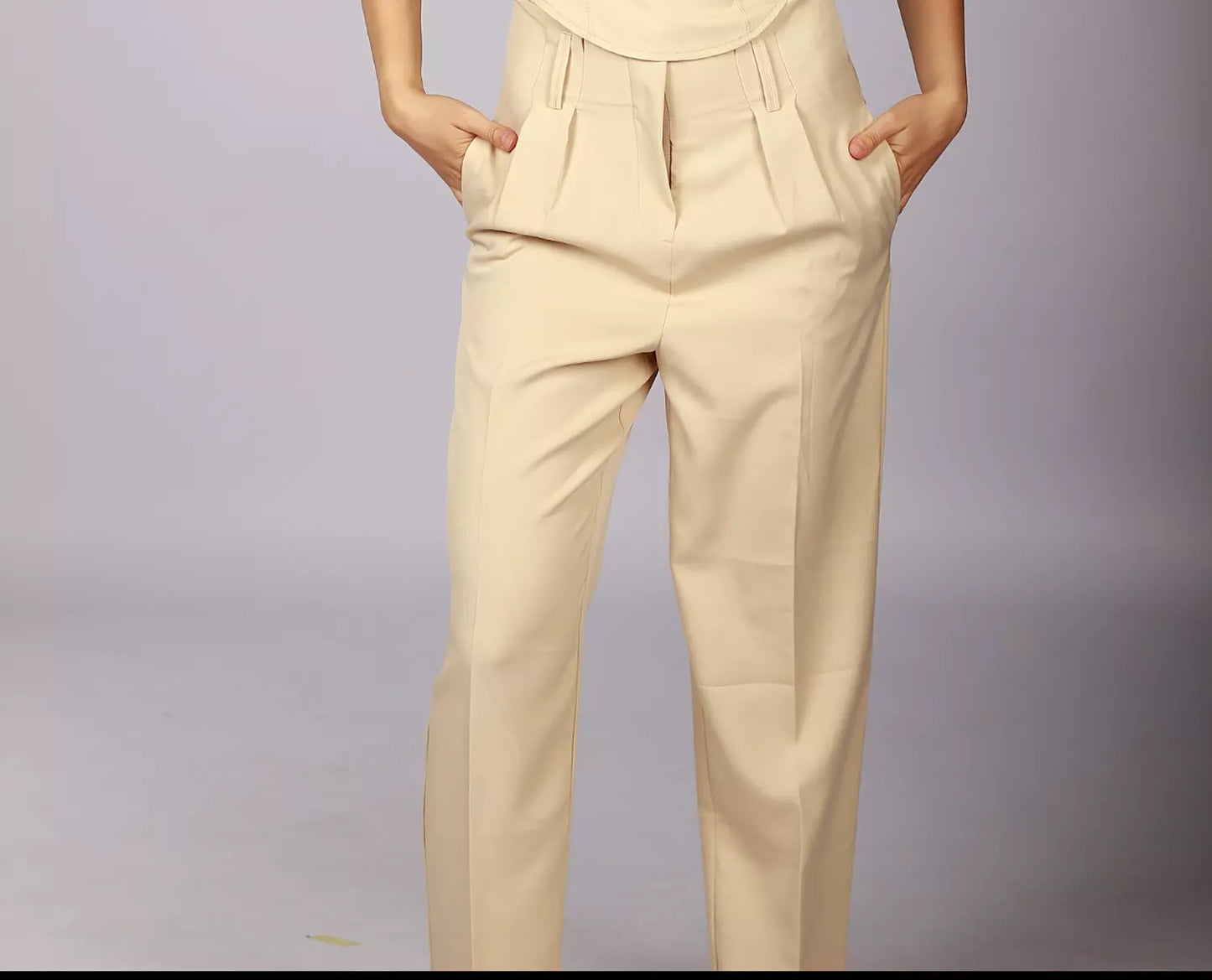 Formal high waist pants