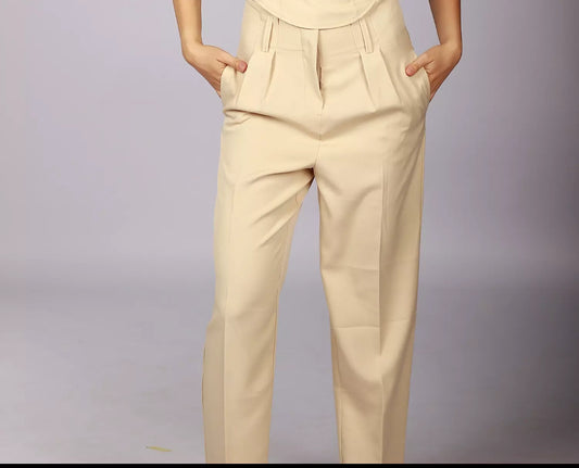 Formal high waist pants
